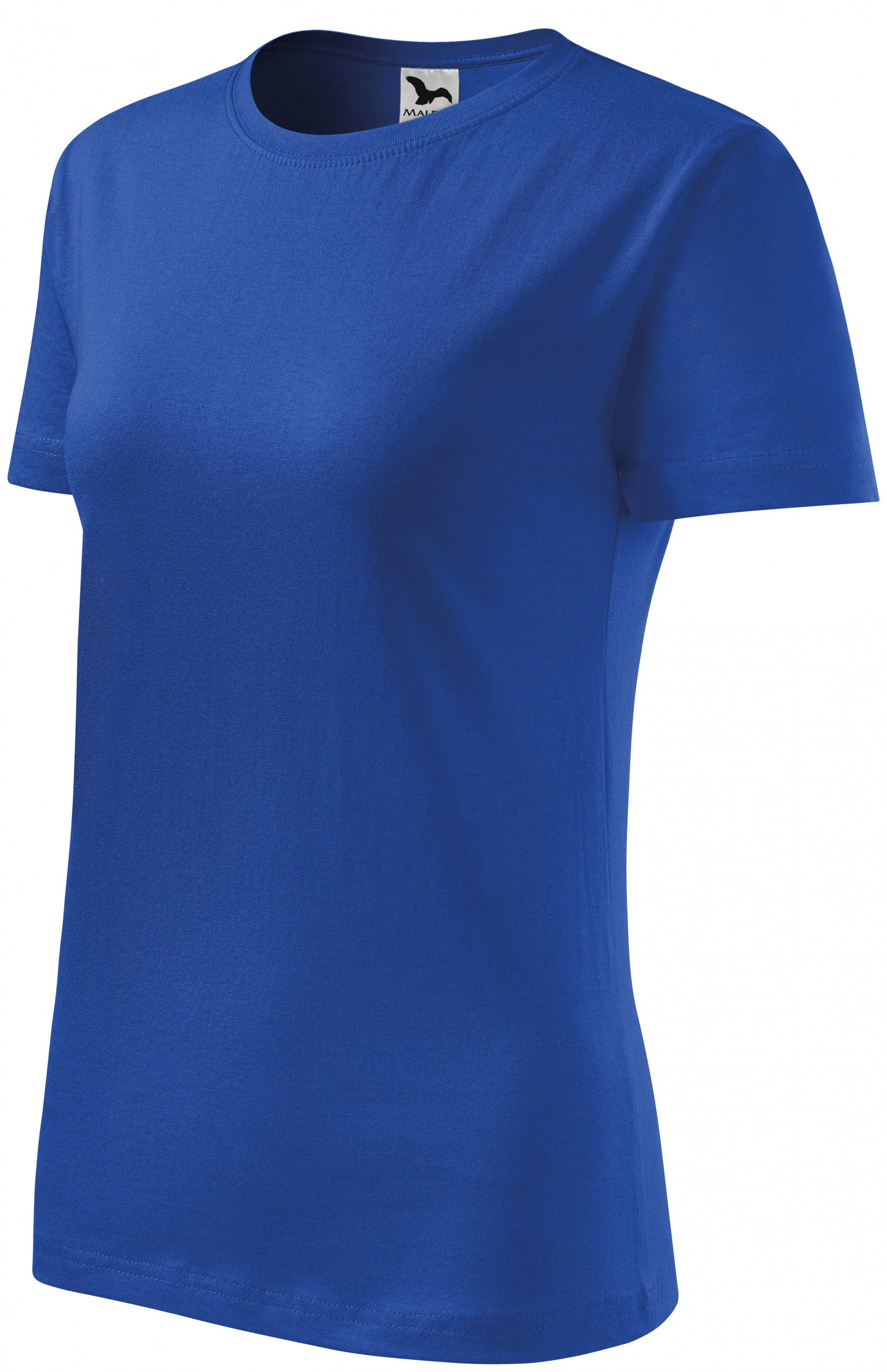 Dámske tričko klasické, kráľovská modrá, 2XL