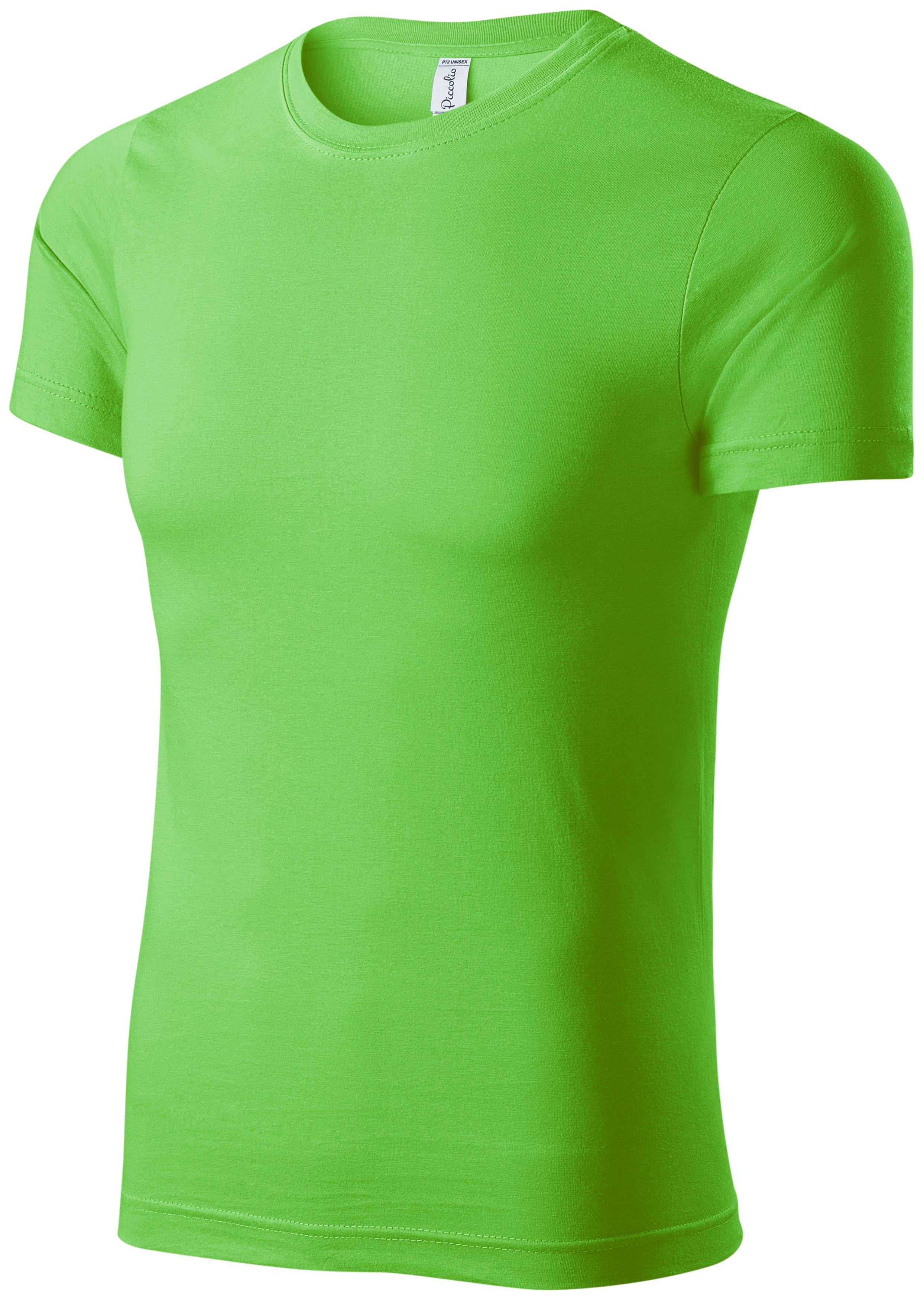 Detské ľahké tričko, jablkovo zelená, 158cm / 12rokov