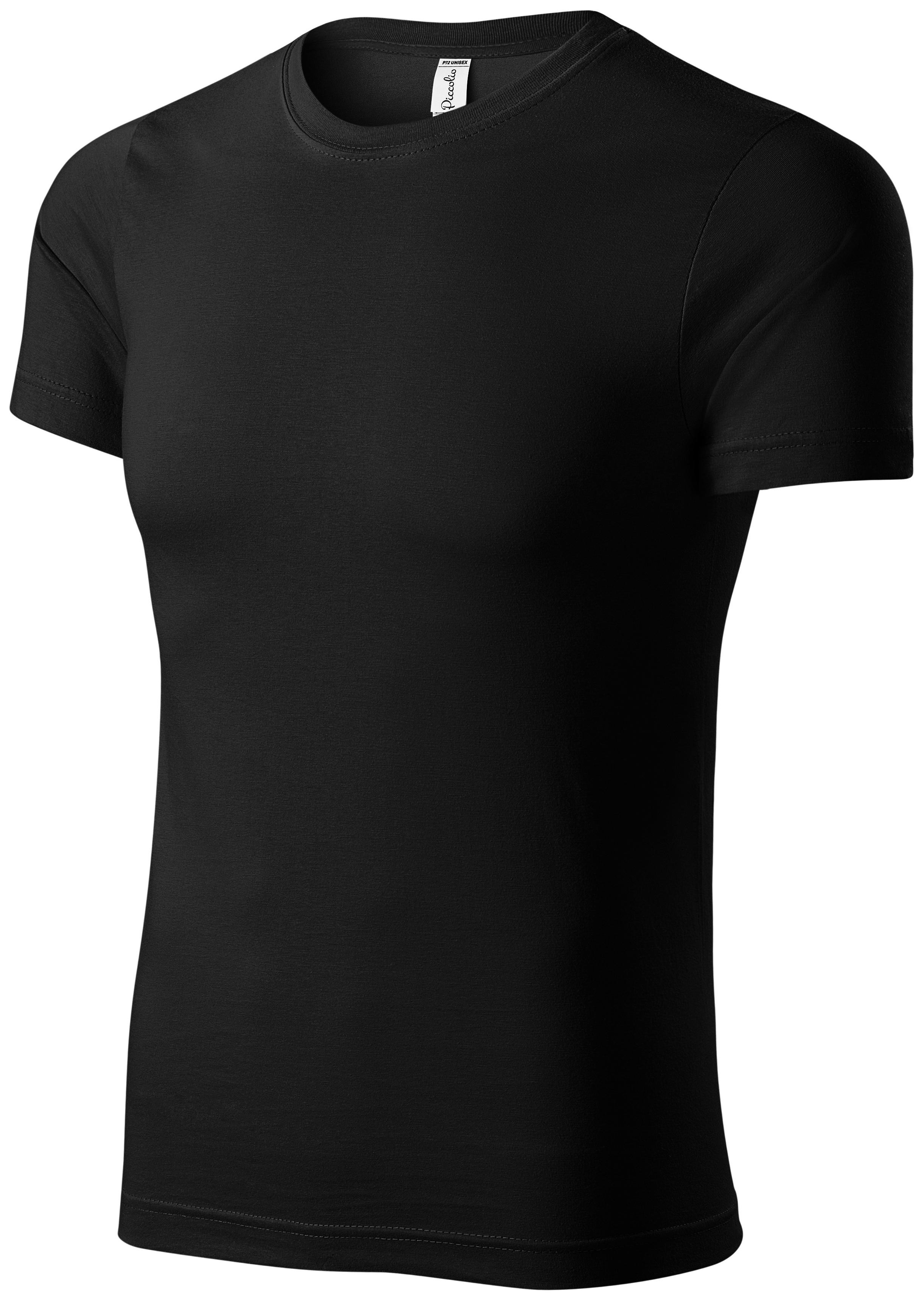 Detské ľahké tričko, čierna, 158cm / 12rokov