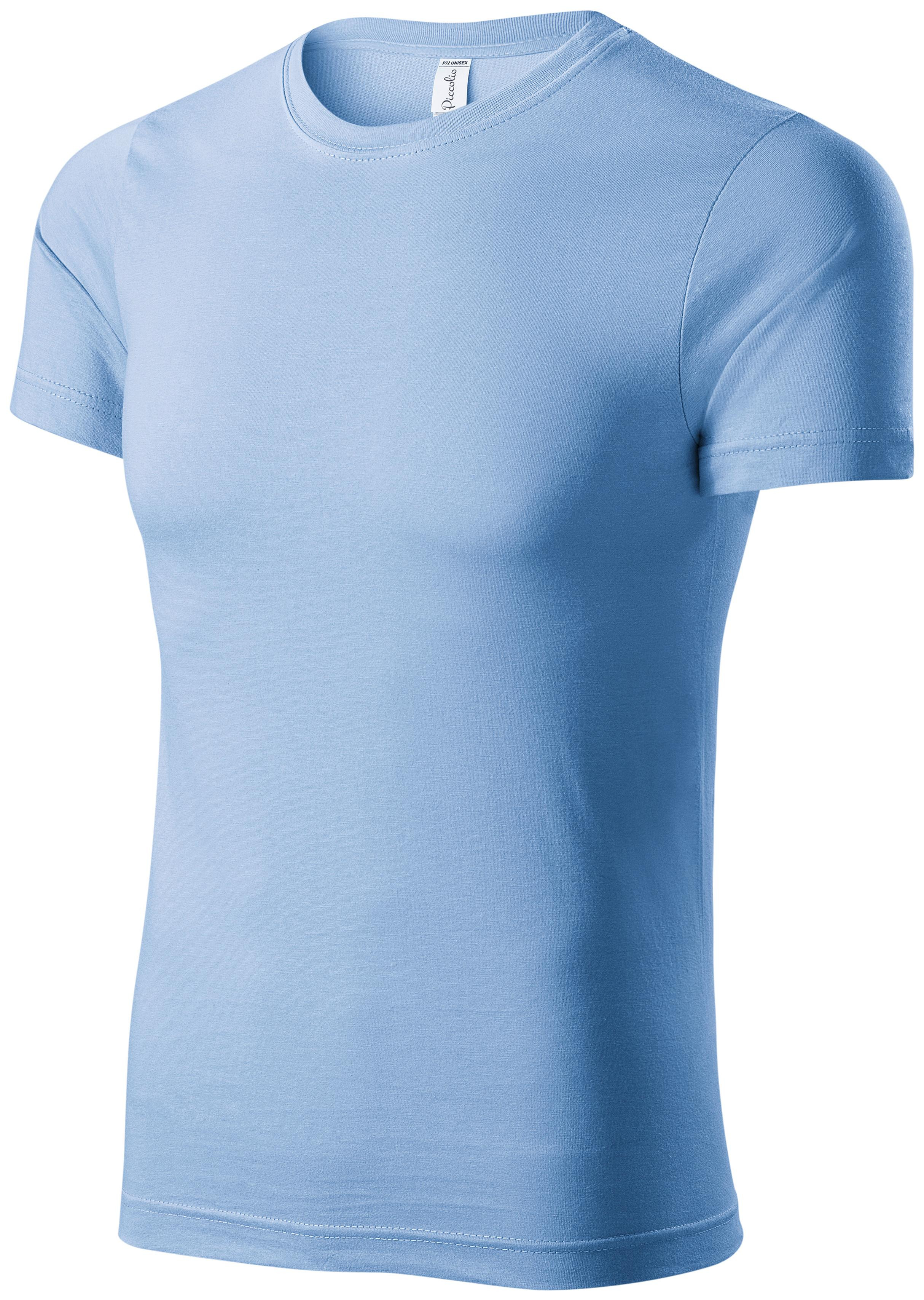 Detské ľahké tričko, nebeská modrá, 122cm / 6rokov