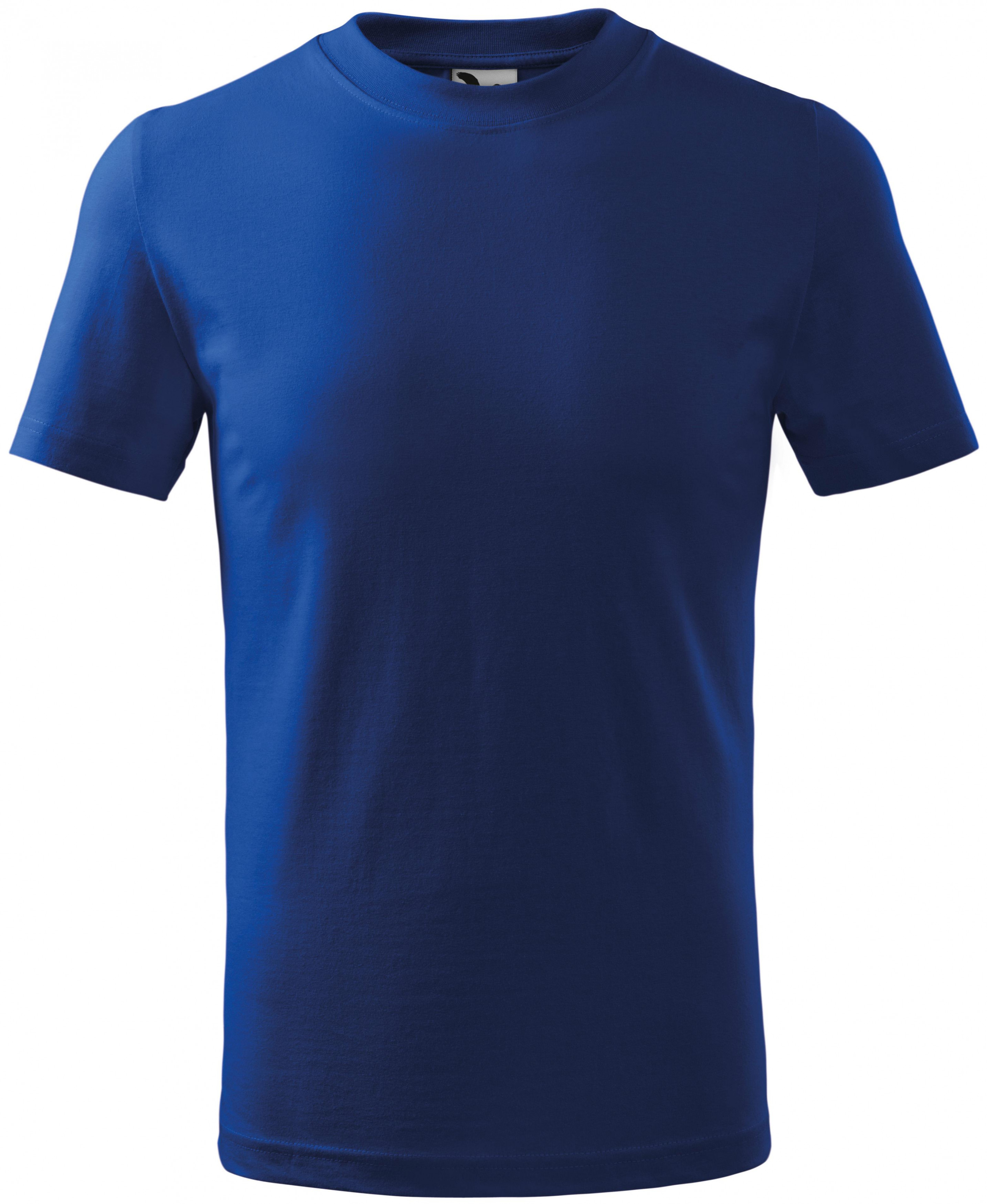 Detské tričko jednoduché, kráľovská modrá, 146cm / 10rokov