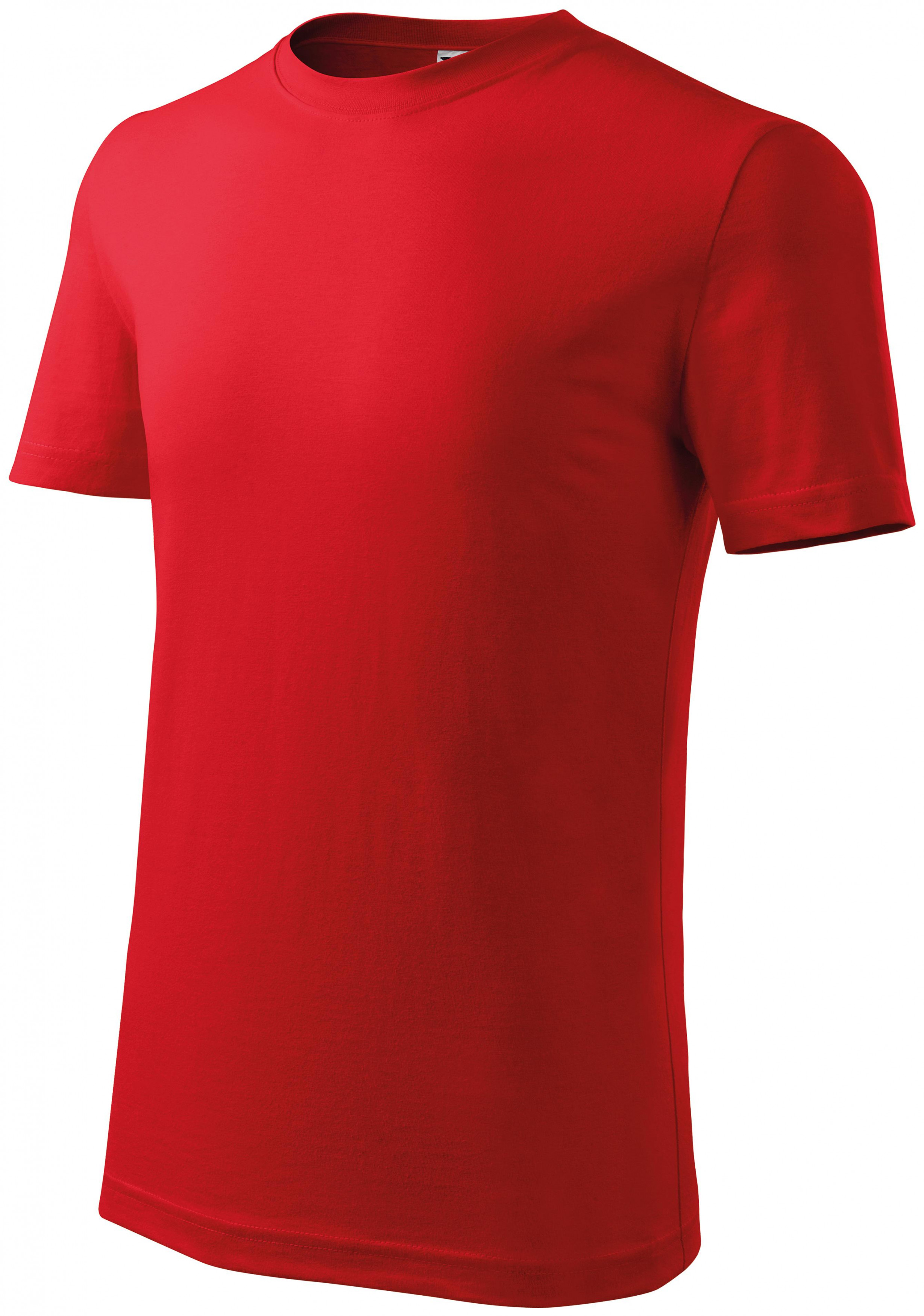 Detské tričko ľahšie, červená, 122cm / 6rokov