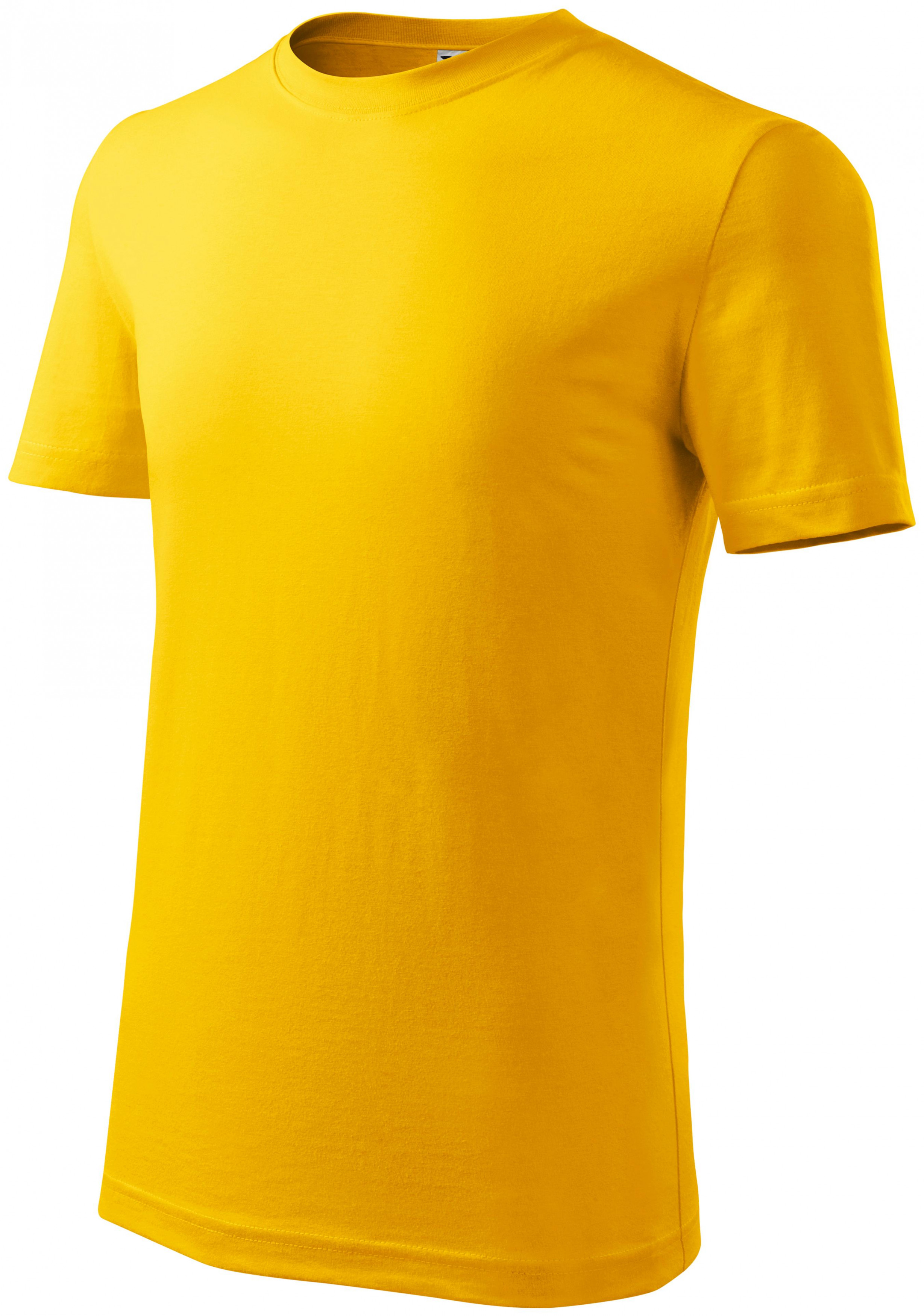 Detské tričko ľahšie, žltá, 158cm / 12rokov