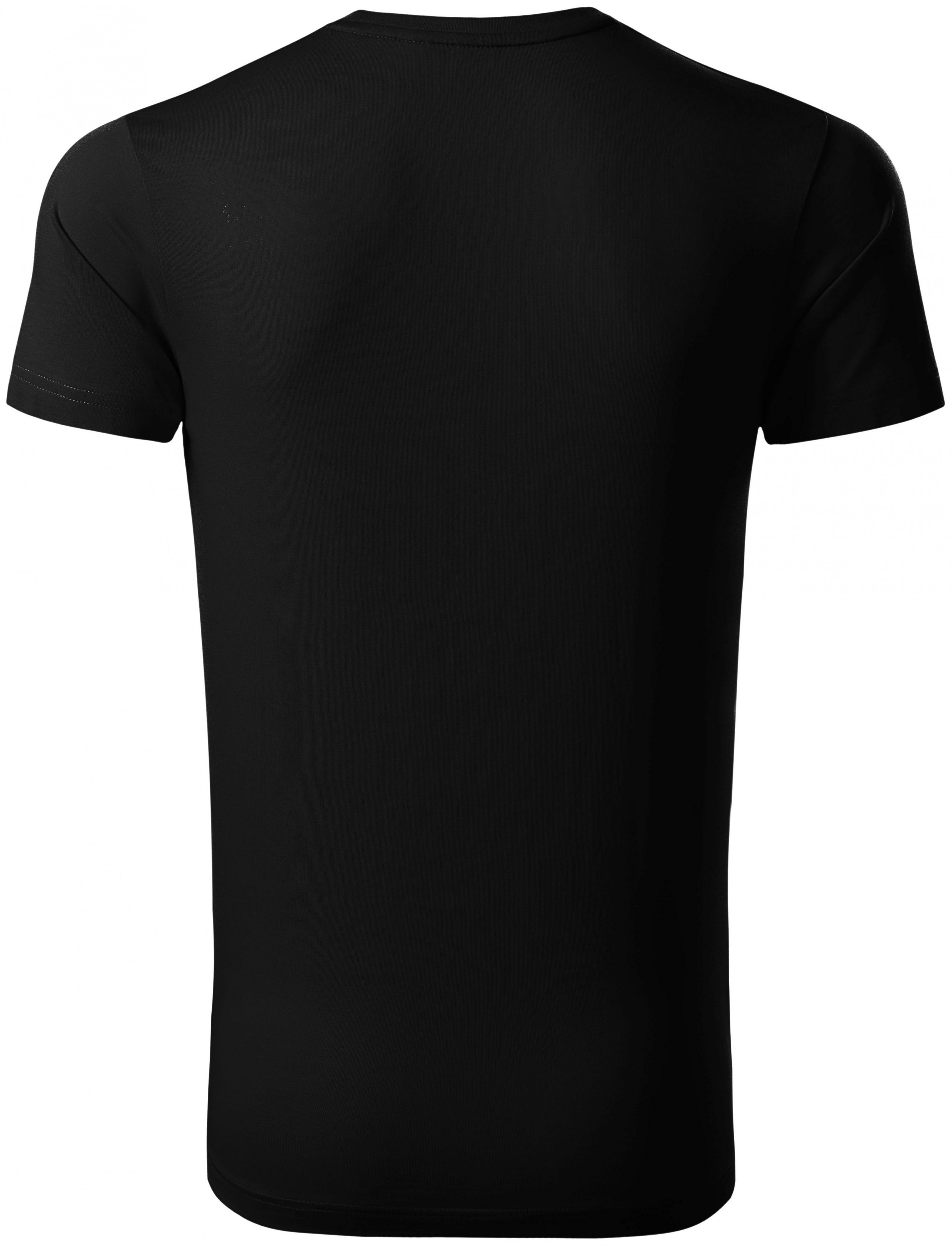 Exkluzívne pánske tričko, čierna, 3XL