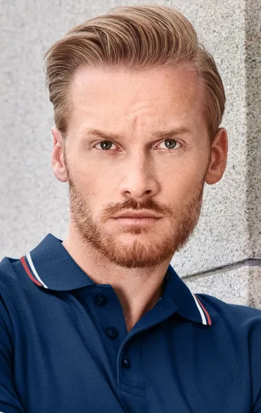 Pánska polokošeľa klasická - Zapínanie na 3 gombíky