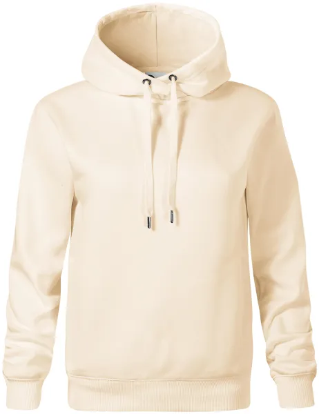 Pohodlná dámska mikina s kapucňou - Dámska mikina bez zipsu a s kapucňou