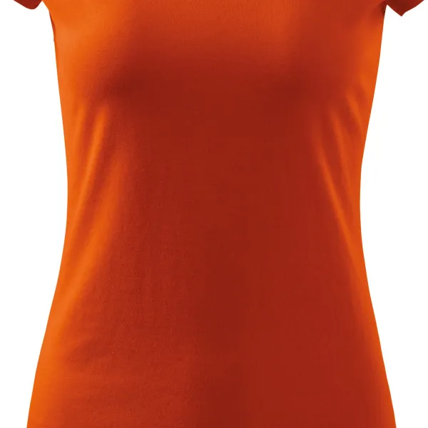 Dámske tričko s veľmi krátkym rukávom - Jemne zúžený strih