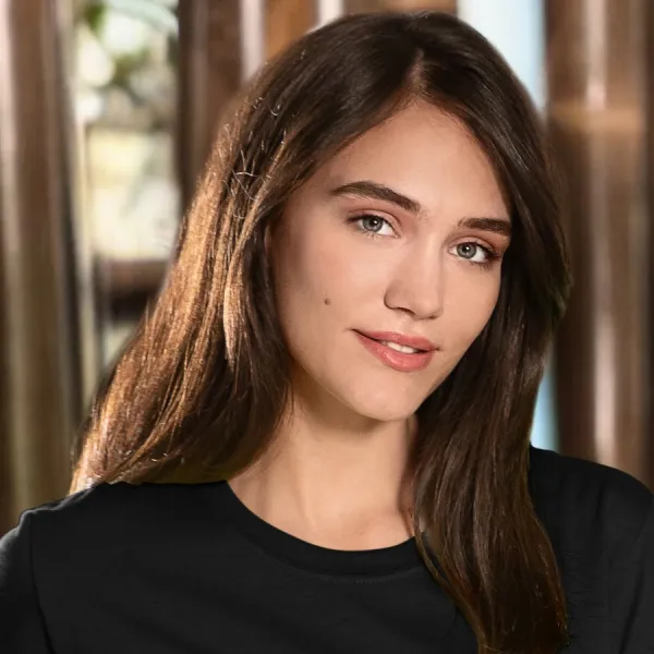 Dámske tričko klasické - Klasický okrúhly výstrih