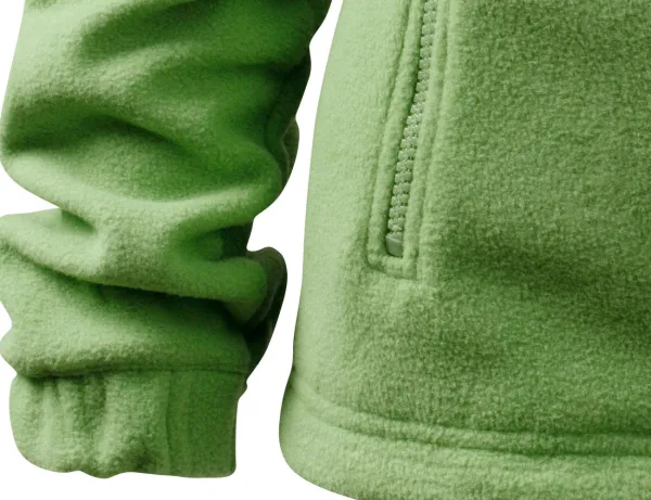 Dámska bunda fleecová - Dlhé rukávy s pružným koncom