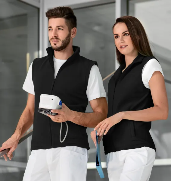 Vesta klasická - Unisex fleecová vesta - pre ženy aj pre mužov