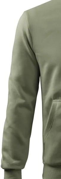 Pánska mikina jednoduchá bez kapucne - Klasické dlhé rukávy