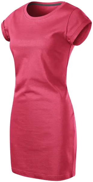 Predĺžené dámske tričko, letné šaty - Voľné dámske šaty na leto