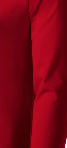 Priliehavé pánske tričko s dlhým rukávom - Strih s bočnými švami