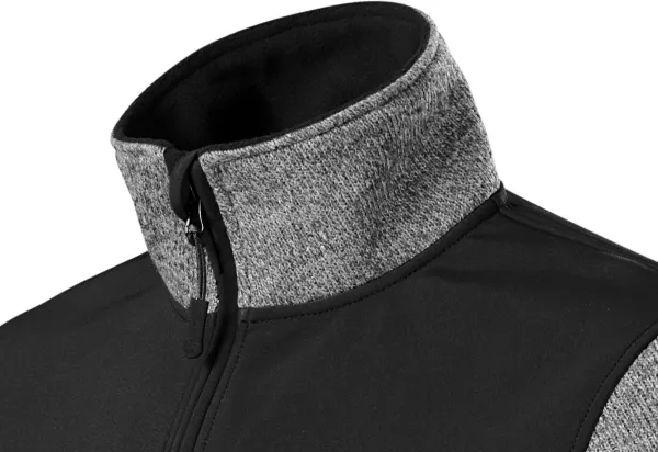 Pánska bunda voľnočasová - Zdvihnutý golier proti chladu na krku