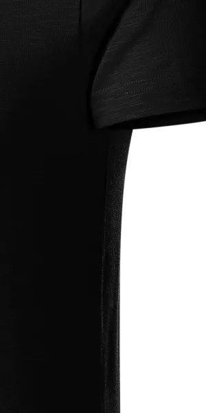 Pánske tričko, štruktúrovaná organická bavlna - Strih s bočnými švami