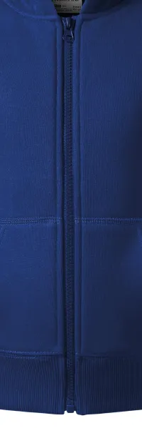 Detská mikina s kapucňou - Zips vo farbe mikiny