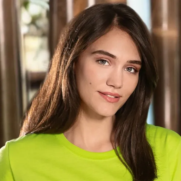 Dámske tričko klasické - Klasický okrúhly výstrih