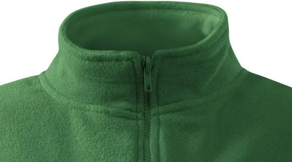 Dámska bunda fleecová - Zapínanie na zips až ku brade