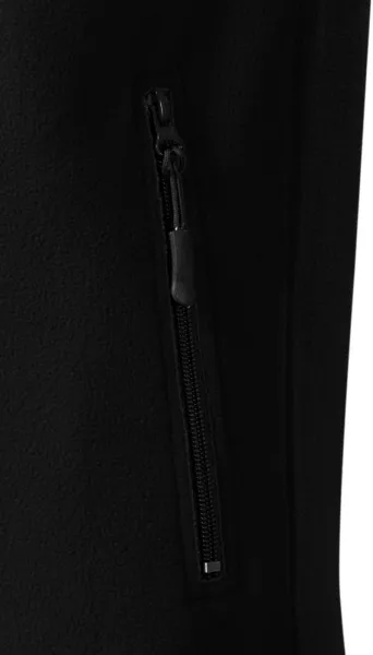 Fleecová vesta kontrastná - Praktické vrecká so zipsom