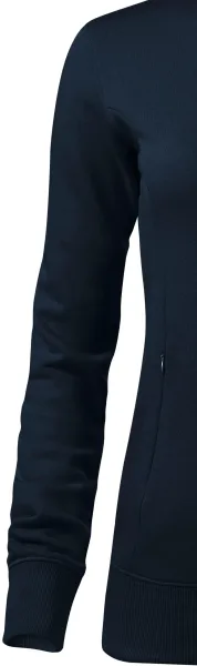 Dámska mikina so skrytými vreckami - Klasické dlhé rukávy