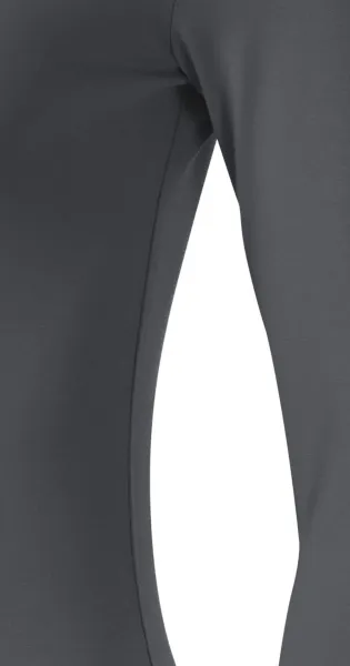 Tričko s dlhými rukávmi a hlbším výstrihom - Strih s bočnými švami