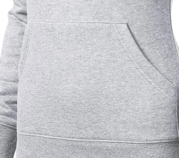 Dámska mikina bez zipsu s kapucňou - Vrecko v štýle klokanky