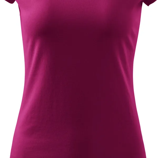 Dámske tričko s veľmi krátkym rukávom - Jemne zúžený strih