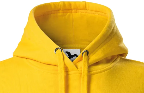 Dámska mikina bez zipsu s kapucňou - Kapucňa so šnúrkami na stiahnutie