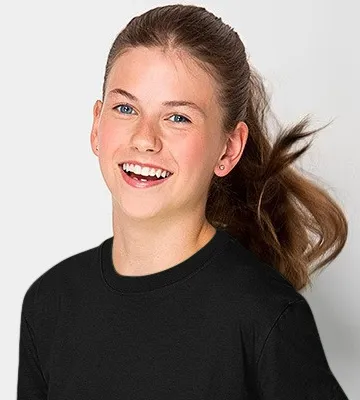 Detské ľahké tričko - Klasický okrúhly výstrih