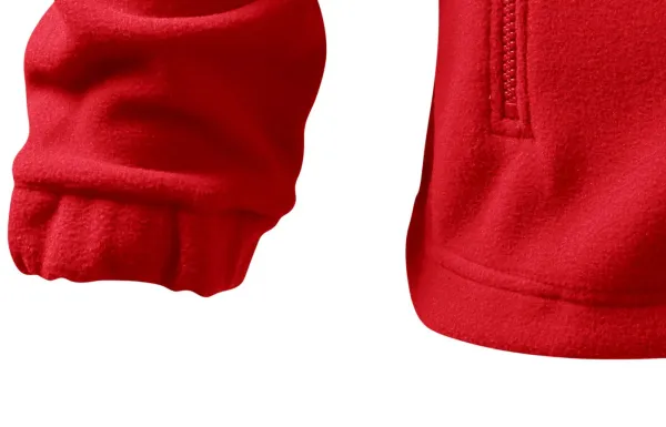 Pánska fleecová bunda - Dlhé rukávy s pružným koncom