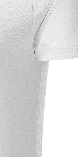 Pánske tričko, štruktúrovaná organická bavlna - Strih s bočnými švami