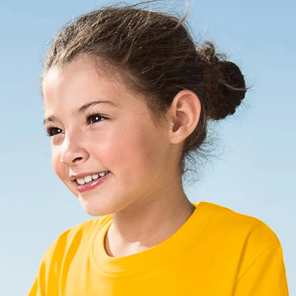 Detské tričko ľahšie - Klasický okrúhly výstrih