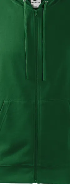 Pánska mikina s kapucňou - Zips vo farbe mikiny