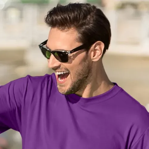 Pánske tričko klasické - Klasický okrúhly výstrih