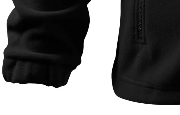 Pánska fleecová bunda - Dlhé rukávy s pružným koncom