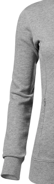 Dámska mikina so skrytými vreckami - Klasické dlhé rukávy