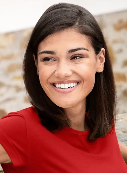 Dámske trendové tričko - Klasický okrúhly výstrih