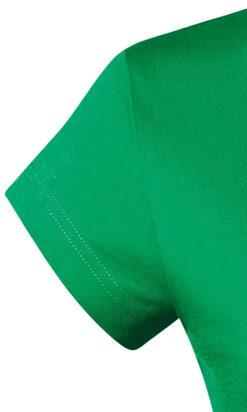 Dámske tričko s V-výstrihom zúžené - Veľmi krátke rukávy