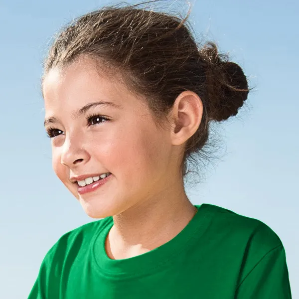 Detské tričko ľahšie - Klasický okrúhly výstrih