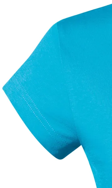 Dámske tričko s V-výstrihom zúžené - Veľmi krátke rukávy