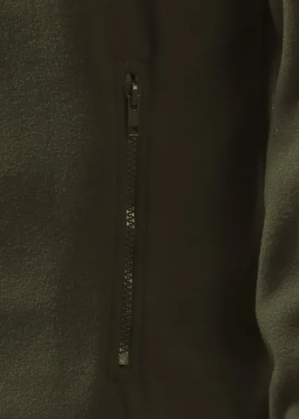 Pánska fleecová bunda - Praktické vrecká so zipsom