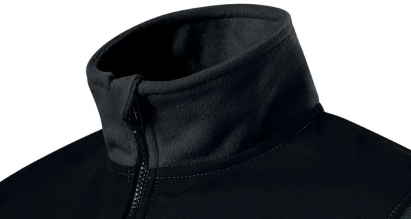 Hrejivá unisex fleecová bunda - Zdvihnutý golier proti chladu na krku