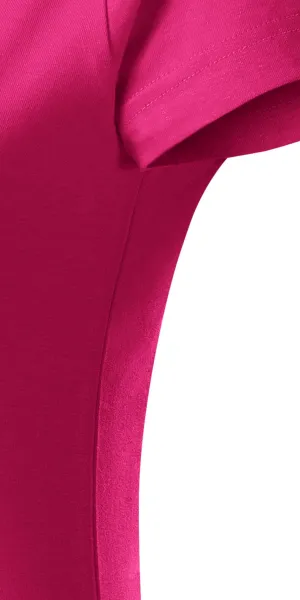 Dámske tričko jednoduché - Strih s bočnými švami