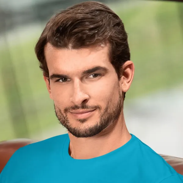 Tričko vyššej gramáže unisex - Klasický okrúhly výstrih
