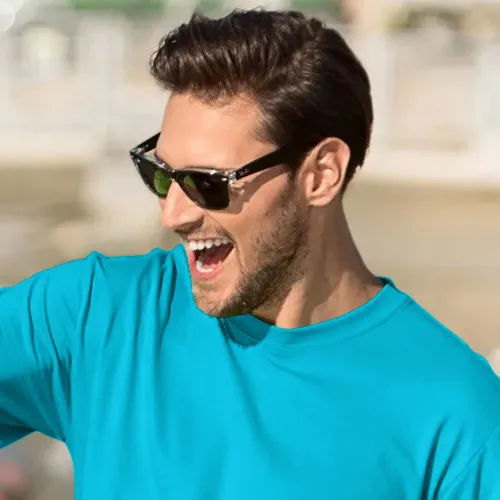 Pánske tričko klasické - Klasický okrúhly výstrih