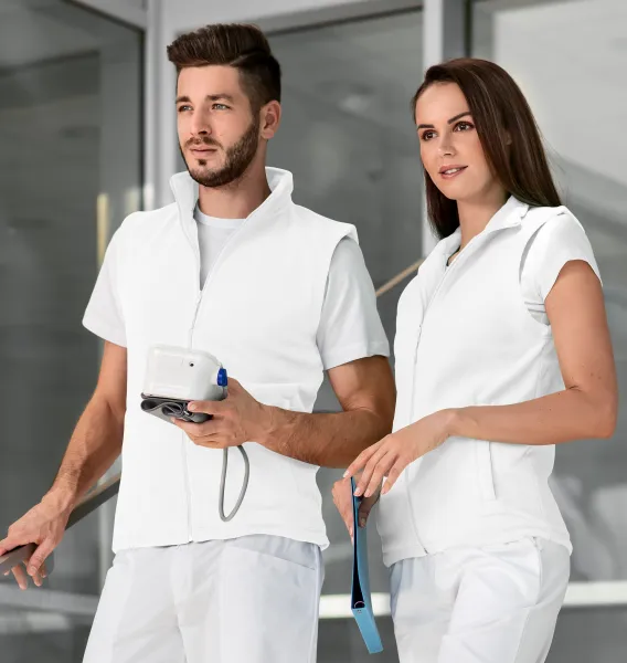 Vesta klasická - Unisex fleecová vesta - pre ženy aj pre mužov