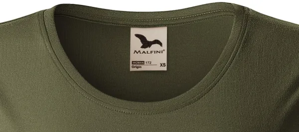 Dámske tričko, organická bavlna - Klasický okrúhly výstrih