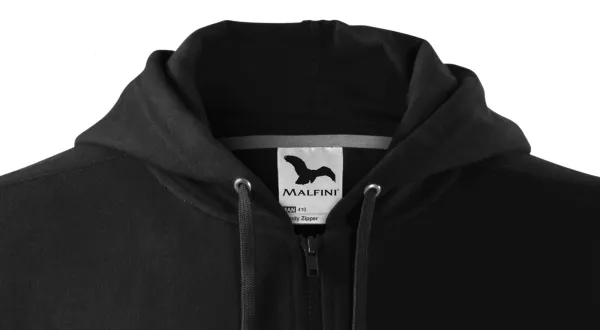 Pánska mikina s kapucňou - Kapucňa so šnúrkami na stiahnutie