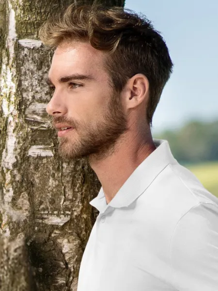 Pánska polokošeľa jednoduchá - Zapínanie na 2 gombíky