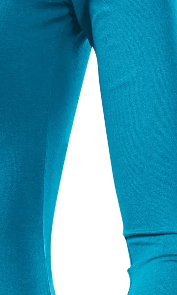 Dámske tričko s dlhými rukávmi - Strih s bočnými švami